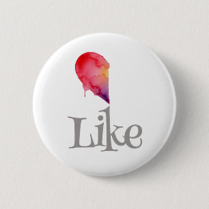 Möchte - halbes Herz Button