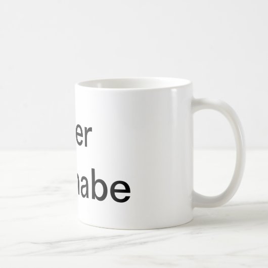 Möchtegern 1%er kaffeetasse (Rechts)
