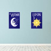 Möchten Sie ein Star Print Set? Bilderwand Sets (Holzboden)