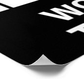 Möchten Sie ein Vokal kaufen? Poster (Ecke)