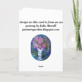 Möchten Sie eine Glückskarte Karte (Rückseite)