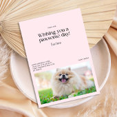 Möchten Sie eine Pawsome Day Spitz Card Karte