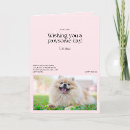 Möchten Sie eine Pawsome Day Spitz Card Karte