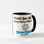 Möchten Sie einen Rettend Wurf?: Tasse (VorderseiteRechts)