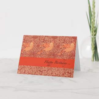 Möchten Sie "Happy Birthday" mit drei singenden Vö Karte