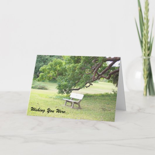 Möchten Sie hier Grußkarte sein? Karte (Vorderseite)