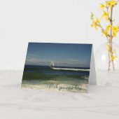 Möchten Sie hier sein? Karte (Gelbe Blume)