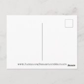 Möchten Sie hier sein? Postkarte (Rückseite)