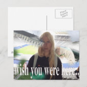 Möchten Sie hier sein? Postkarte (Vorne/Hinten)