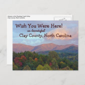 Möchten Sie hier sein? Postkarte (Vorne/Hinten)