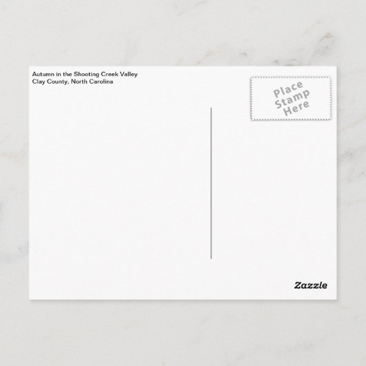 Möchten Sie hier sein? Postkarte (Rückseite)