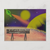 Möchten Sie hier sein? Postkarte (Vorderseite)