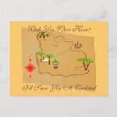 Möchten Sie hier sein? Postkarte (Vorderseite)