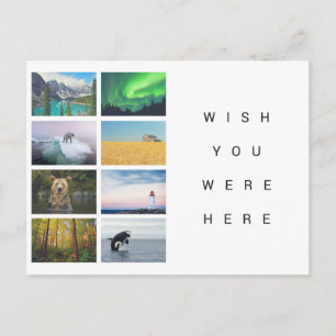 Möchten Sie hier sein? Postkarte