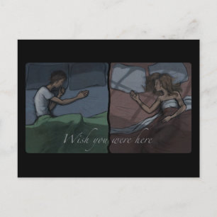 Möchten Sie hier sein? Postkarte