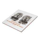 Möchten Sie jemals, dass Sie durch den Spiegel geh Fliese (Seite)