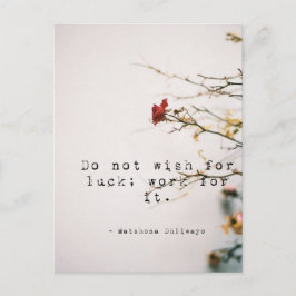 Möchten Sie keine Inspiration-Postkarte haben? Postkarte