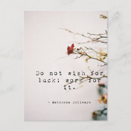 Möchten Sie keine Inspiration-Postkarte haben? Postkarte (Vorderseite)