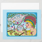 Möchten Sie Peace_Flat Paper Sheet 11" x 8,5" (Vorne/Hinten)