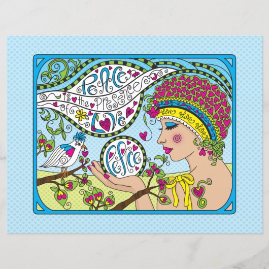 Möchten Sie Peace_Flat Paper Sheet 11" x 8,5" (Vorderseite)