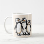 Möchten wir als Nächstes tun, Pinguine Tasse, Funn Kaffeetasse (Links)