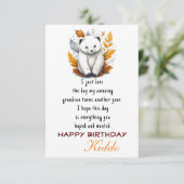 Möchtest du Großsohn Karte (Stehend Vorderseite)