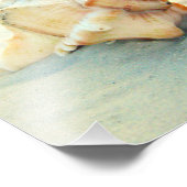 Möchtest du immer eine Muschel in deinem Pocket ha Fotodruck (Ecke)