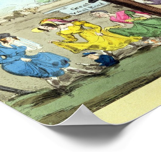 Mock-Adam-izing: Der Koloss der Straßen Poster (Ecke)