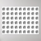 Mock Me ~ Geschenkpapier 16x12 Poster (Vorne)