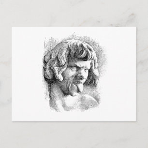 Mock Me ~ Postkarte / Einladungen 4.25 x 5.6