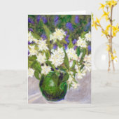 Mock Orange Birthday Card Karte (Gelbe Blume)