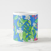Mock Orange und Weigelia Jumbo Tasse, Jumbo-Tasse (Vorderseite)