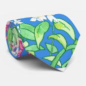 Mock Orange und Weigelia Necktie Krawatte (Gerollt)