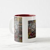 MOCKBA ZWEIFARBIGE TASSE (Vorderseite Links)