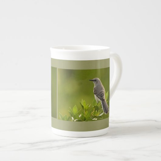 Mockingbird Bird Lovers Geschenke Porzellantasse (Vorderseite Rechts)