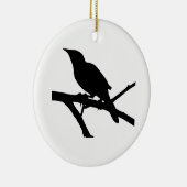 Mockingbird Silhouette Keramikornament (Rechts)