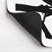 Mockingbird Silhouette Mousepad (Ecke)