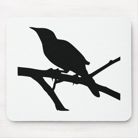 Mockingbird Silhouette Mousepad (Vorne)