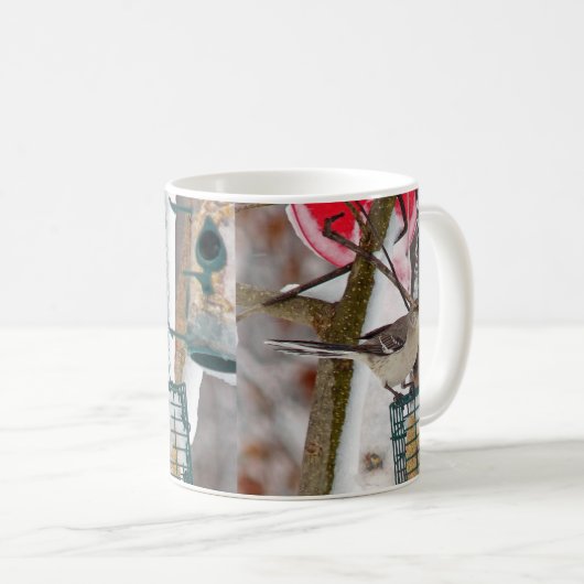 Mockingvogel Kaffeetasse (VorderseiteRechts)