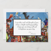 Mocko Jumbies USVI Karte (Rückseite)