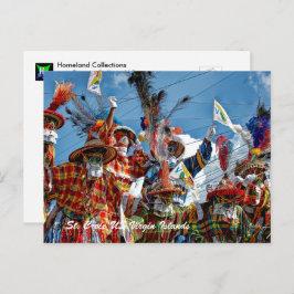 Mocko Jumbies USVI Postkarte
