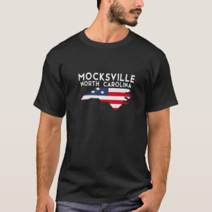 Mocksville North Carolina USA Staat Amerika Reisen T-Shirt