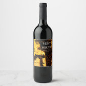 Mockup Ancient Ägypten Custom Gold Wine Labels Weinetikett (Vorderseite)