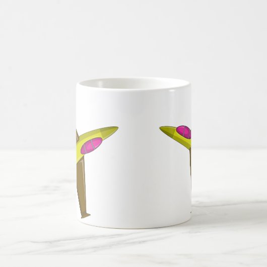 Mockup-Foto der weißen Tasse (Mittel)