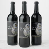 Mockup Owl Custom Wine Labels Weinetikett (Flaschen)