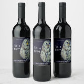 Mockup Owl Custom Wine Labels Weinetikett (Flaschen)
