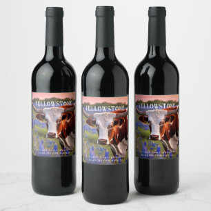 Mockup Ranch Rustikale Weinmarken Weinetikett
