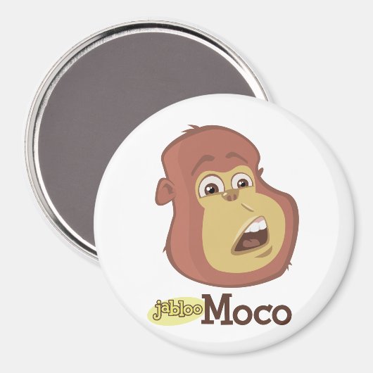 Moco Round Magnet (Vorderseite/Rückseite)