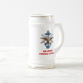 MOD10, VETERAN MAJESTÄTS-BEWAFFNETE KRÄFTE BIERGLAS (VorderseiteRechts)