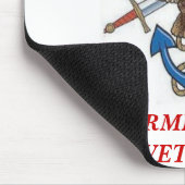 MOD10, VETERAN MAJESTÄTS-BEWAFFNETE KRÄFTE MOUSEPAD (Ecke)